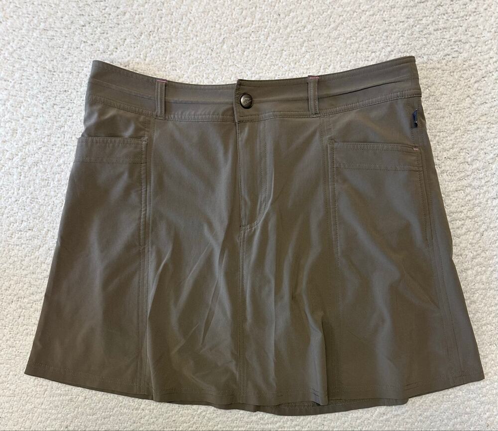 LL Bean Womens Skort Skirt Size 10